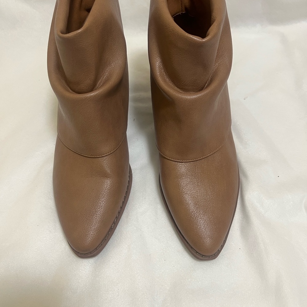 Zodiac Tan Ankle Booties